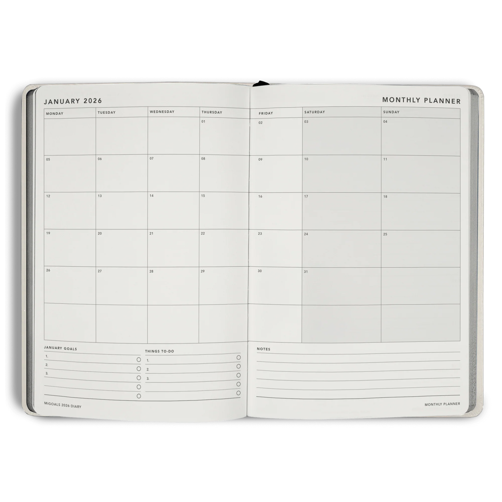 2026 Diary Weekly Notes A5 - Image 45