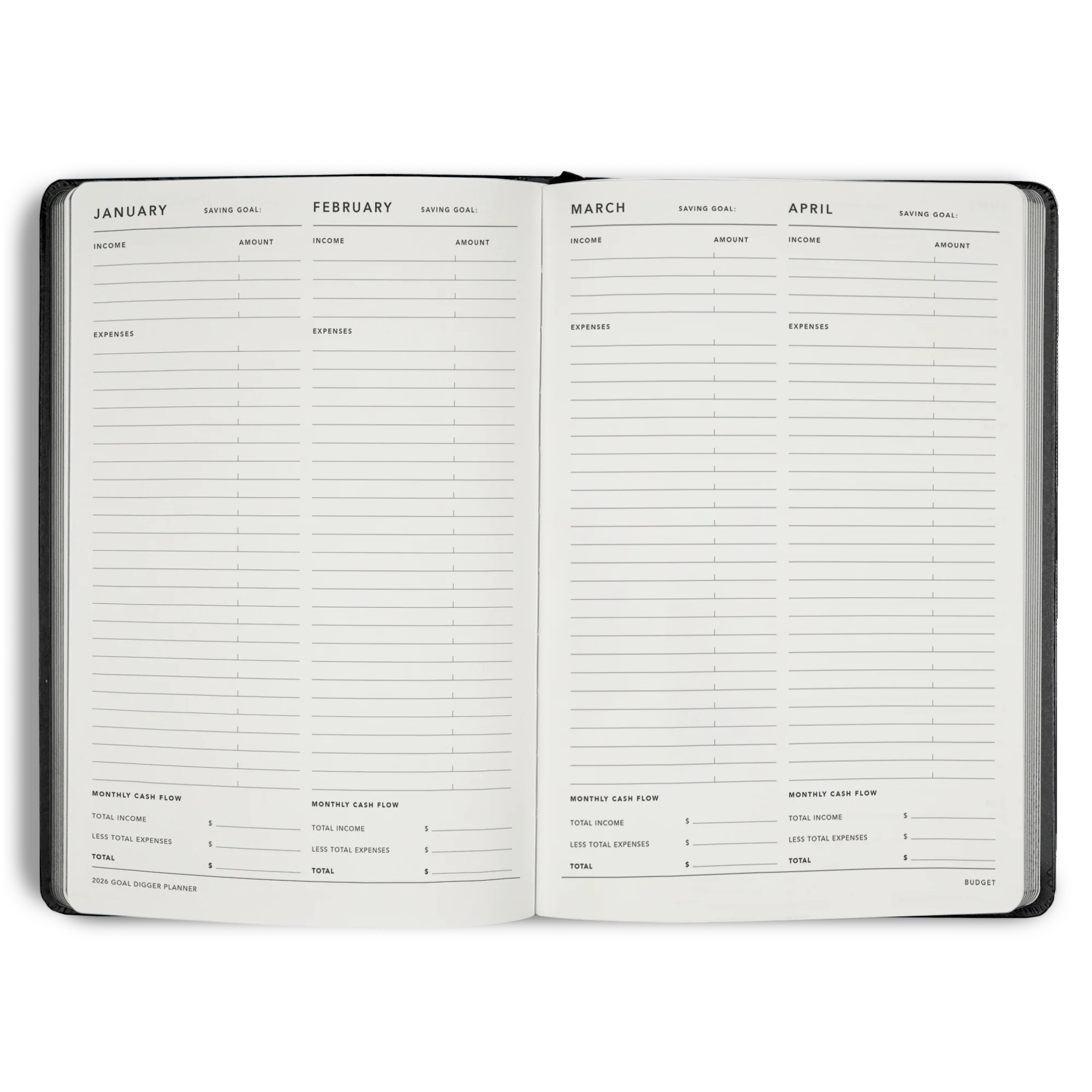 2026 Goal Digger Planner Bold B5 - Image 24