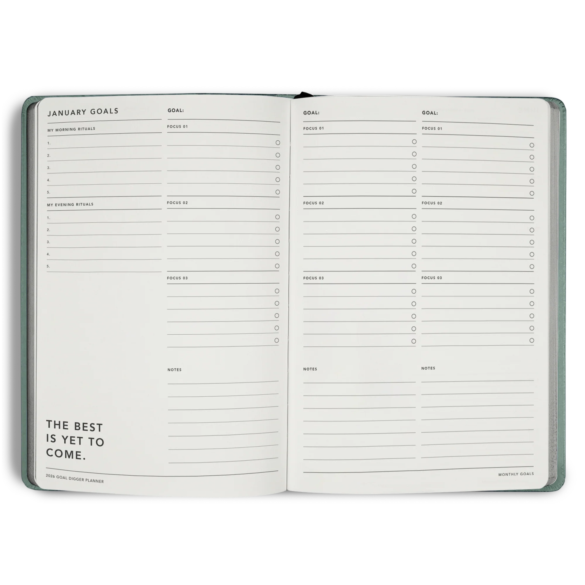 2026 Goal Digger Planner Classic B5 - Image 59
