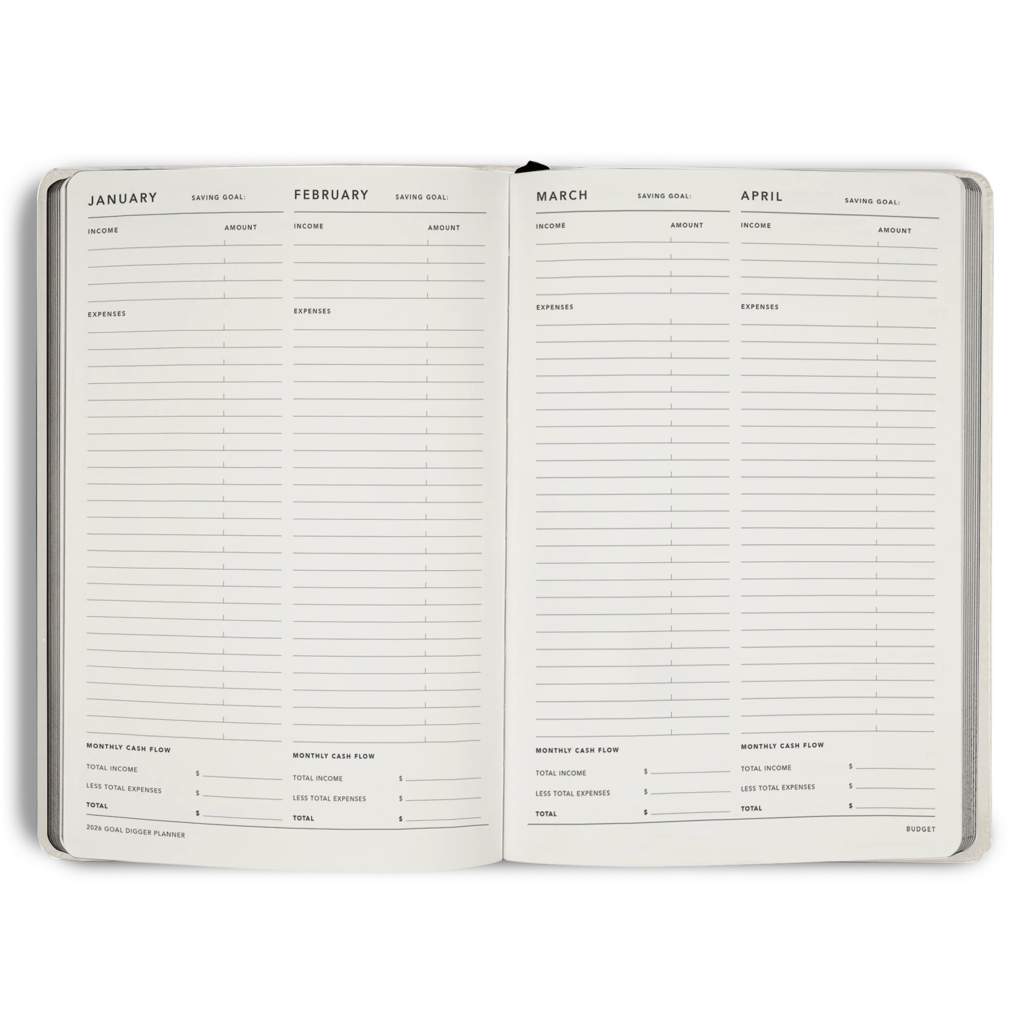 2026 Goal Digger Planner Classic B5 - Image 72
