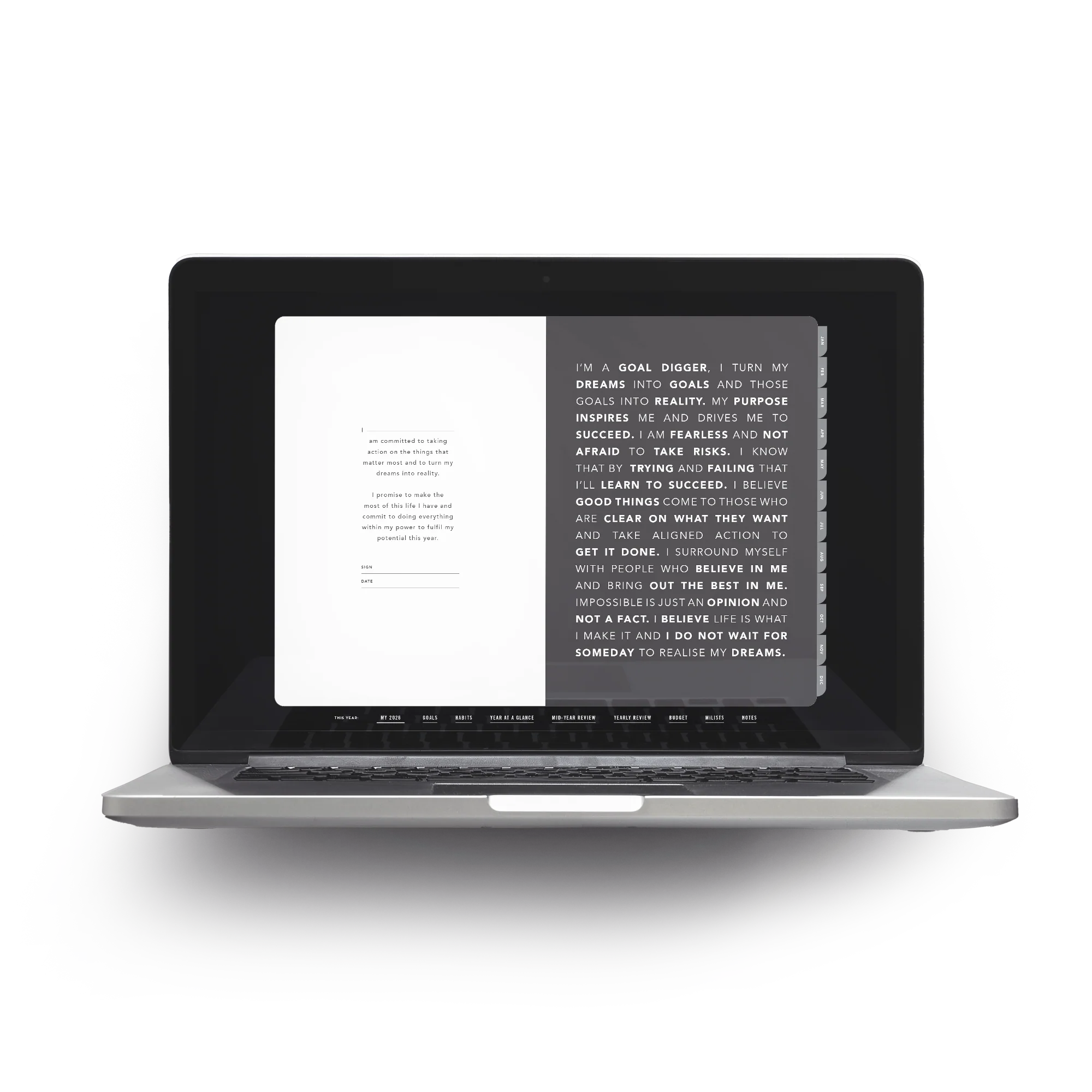 2026 Goal Digger Planner Classic - DIGITAL - Image 26
