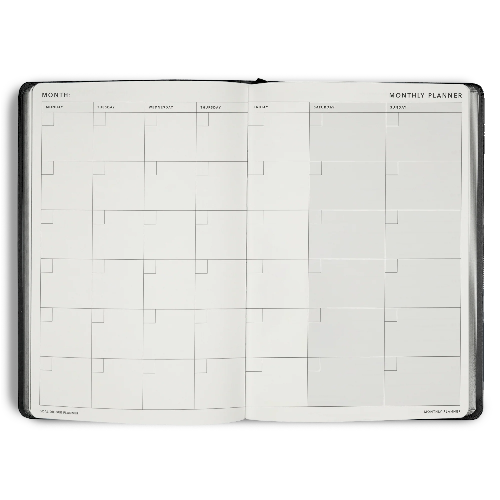 Non-Dated Goal Digger Planner B5 - Image 5