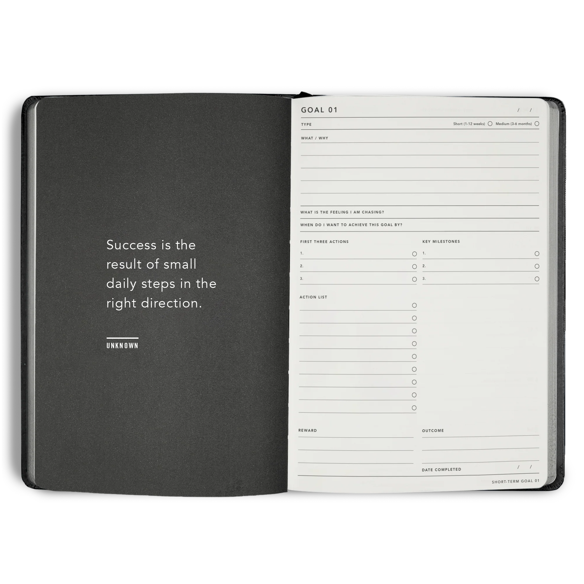 Non-Dated Goal Digger Planner B5 - Image 6